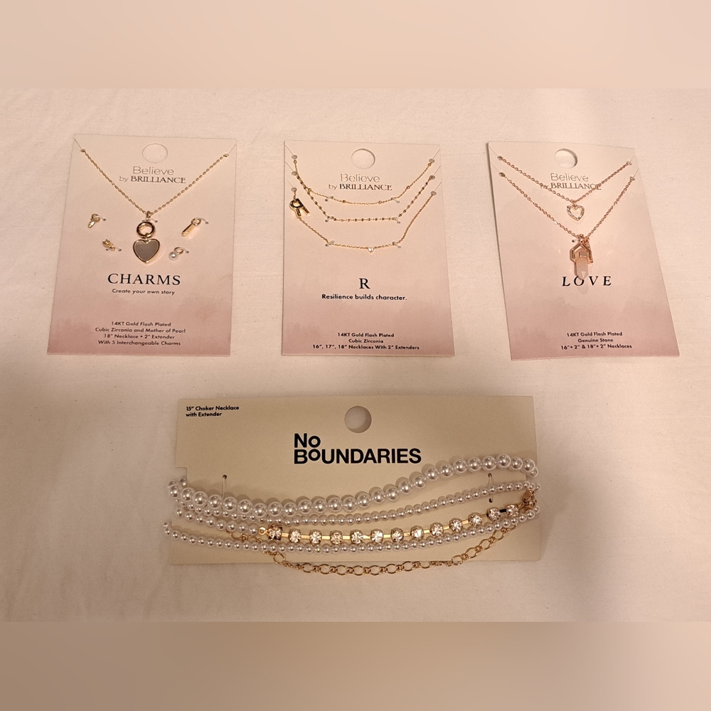 Women's Necklaces Bundle Jewelry